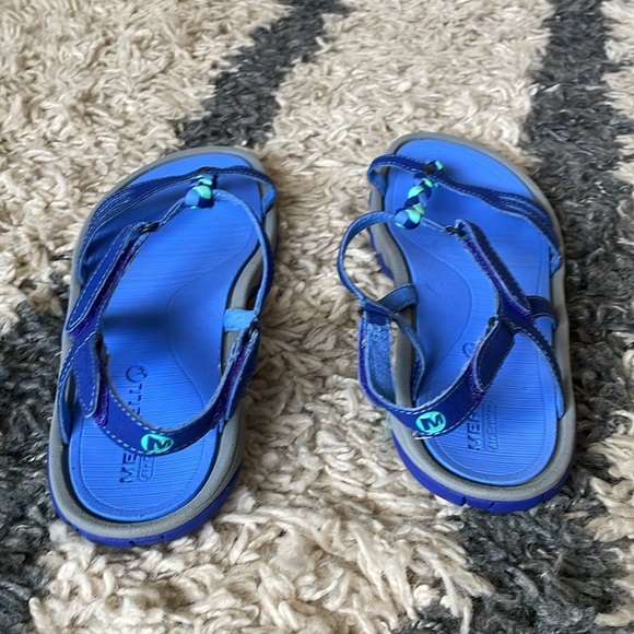 MERRELL Enoki Twist Outdoor Sport Sandals In Blue size 7 - Picture 4 of 6